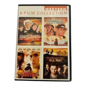 Western 4 Film Collection DVD Set: Disappearances Miracle At Sage Creek & More